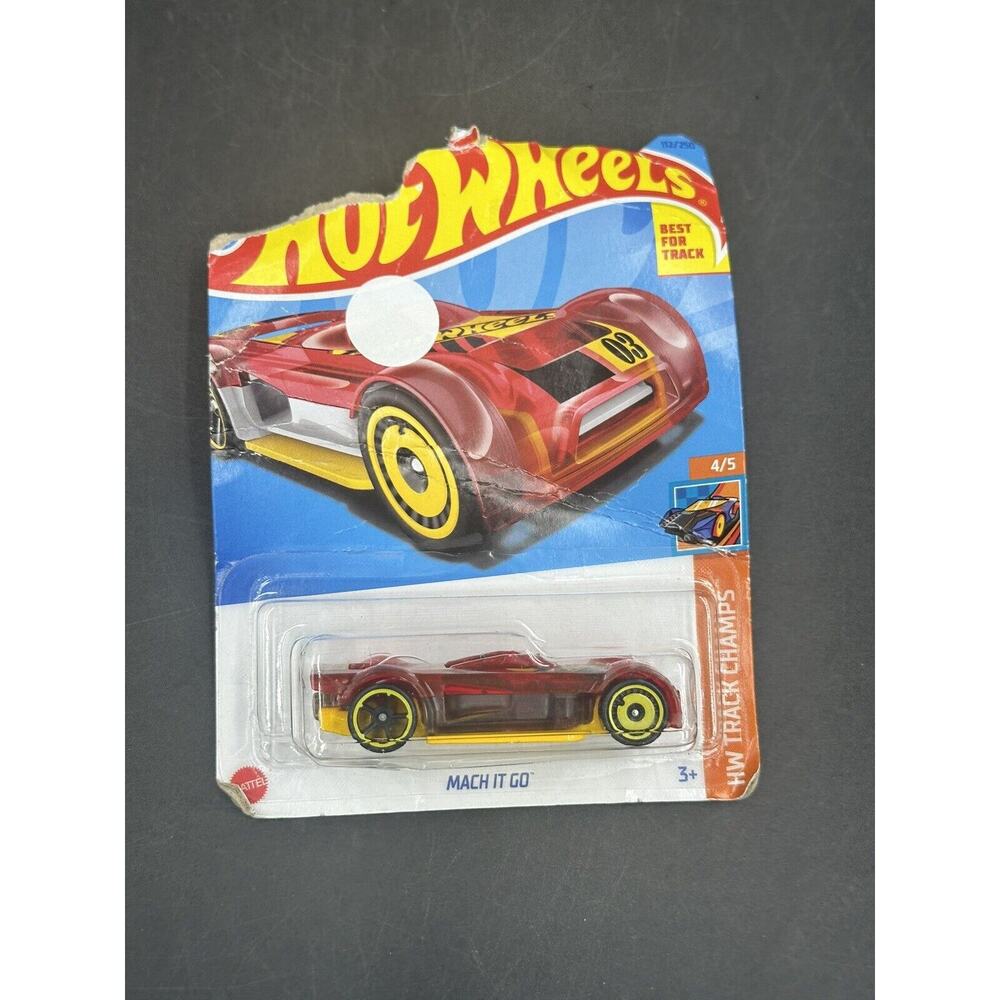 Diecast 1:66 HOT WHEELS MATCH IT GO 112/250 card damaged